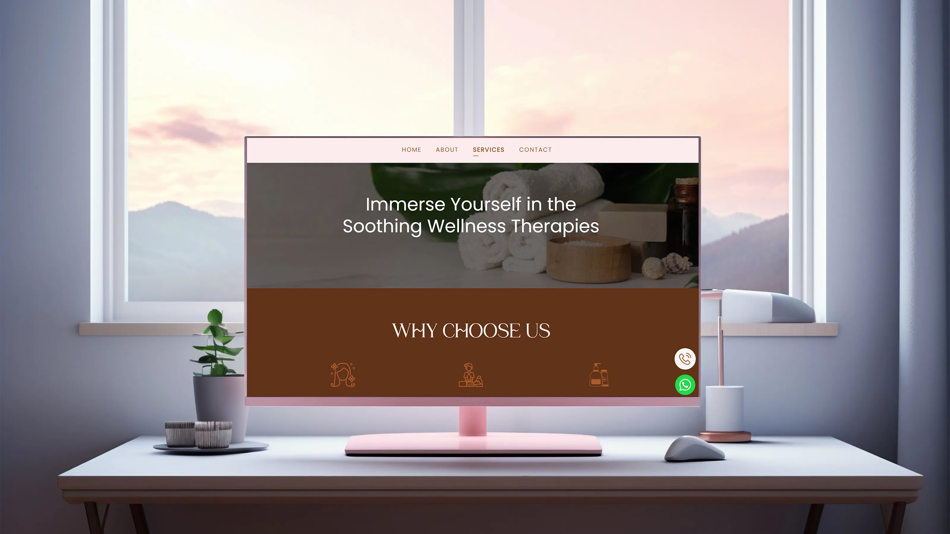 Elements Thai Spa Website