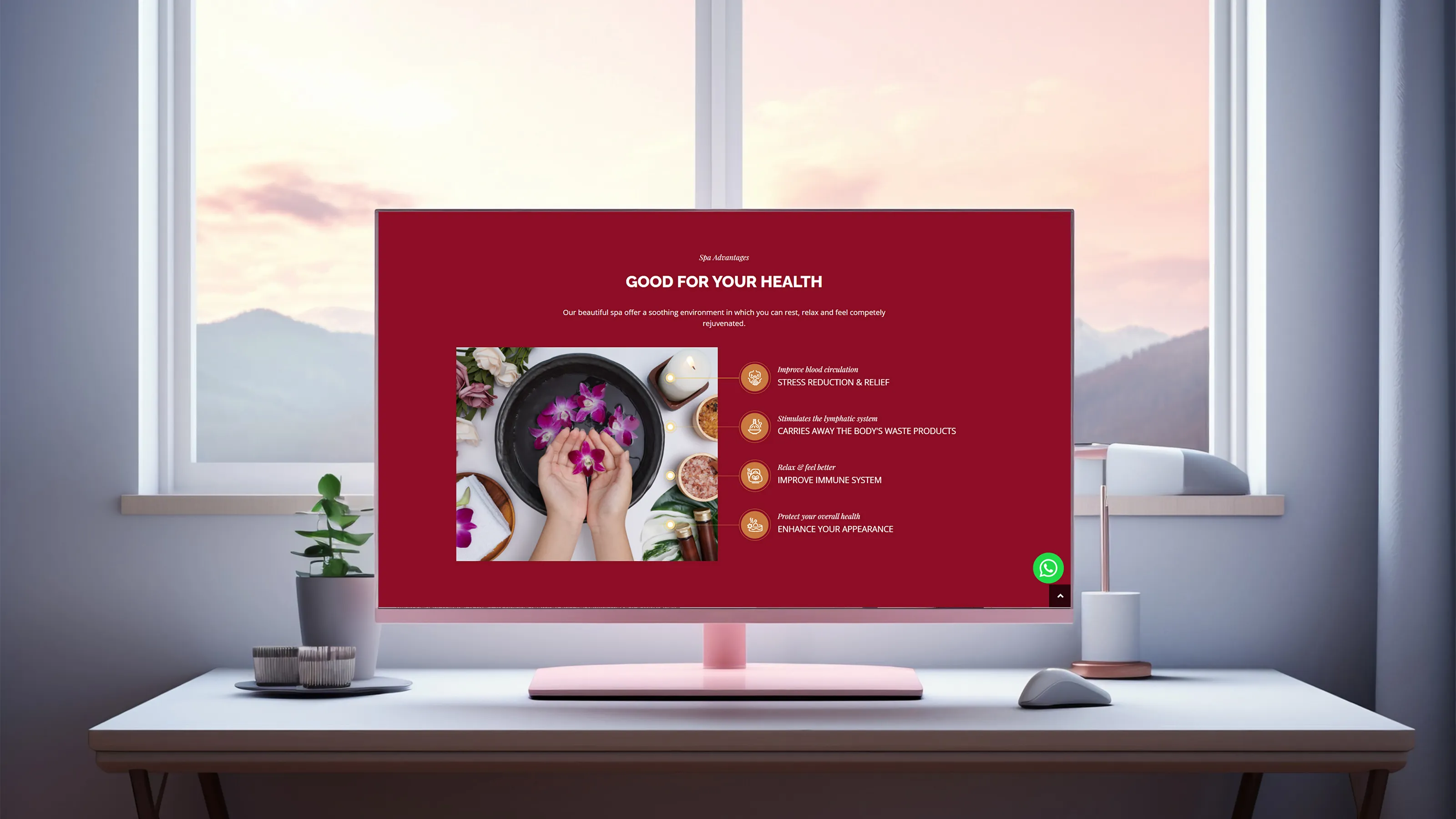 Elements Thai Spa Website