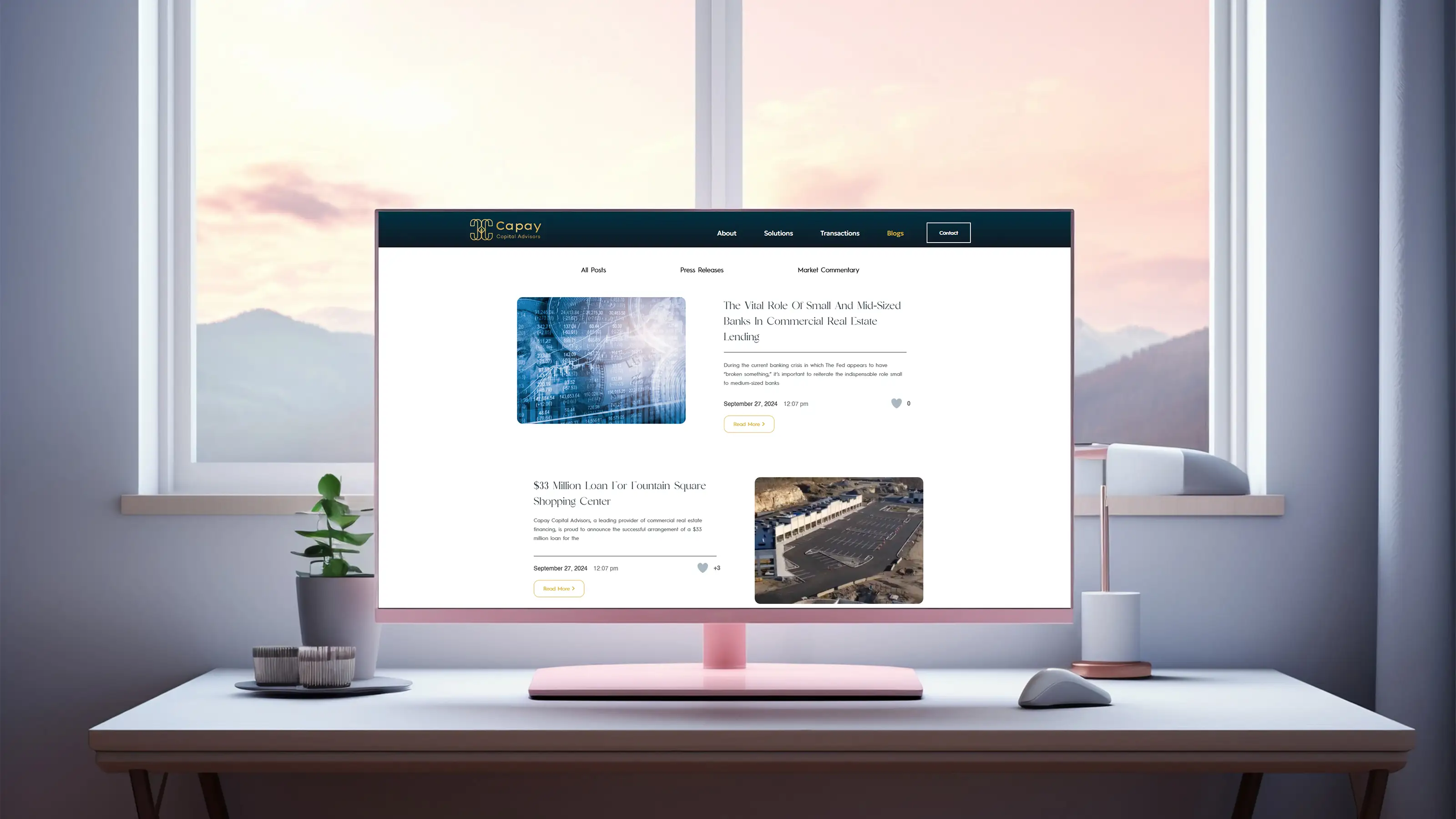 Elements Capay Website